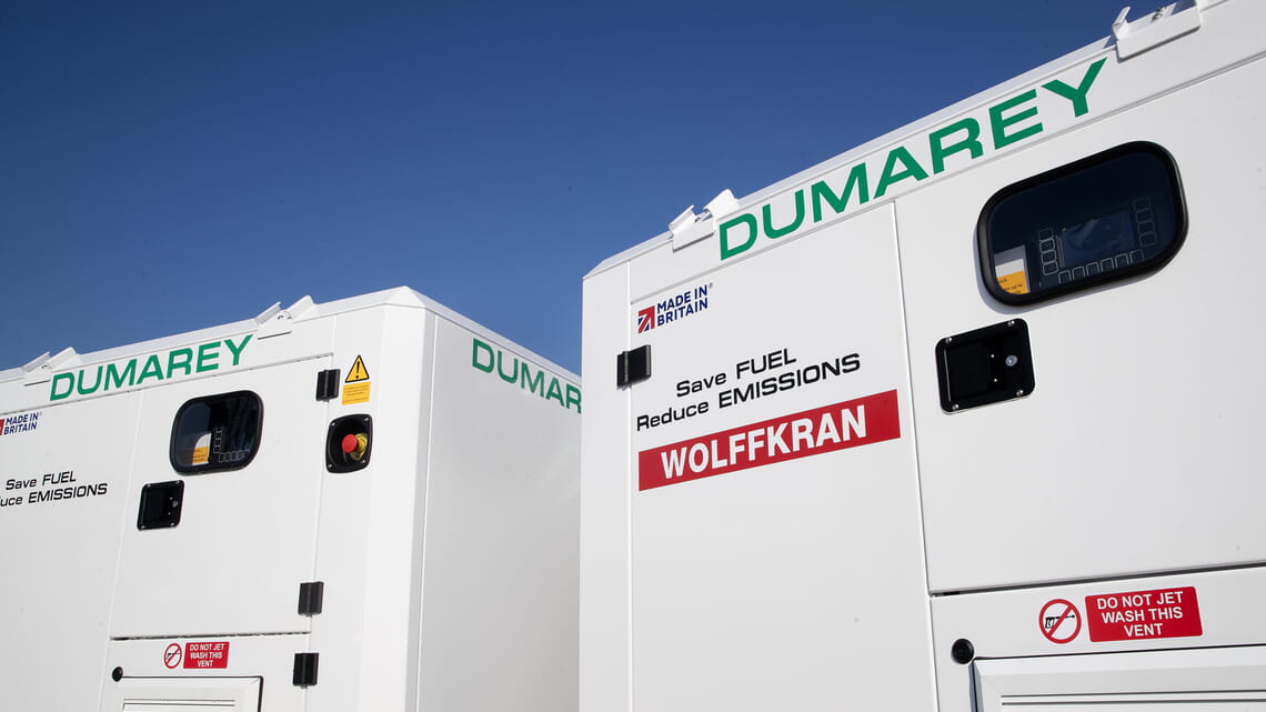 WOLFFKRAN and Dumarey Exclusive Partnership Globally