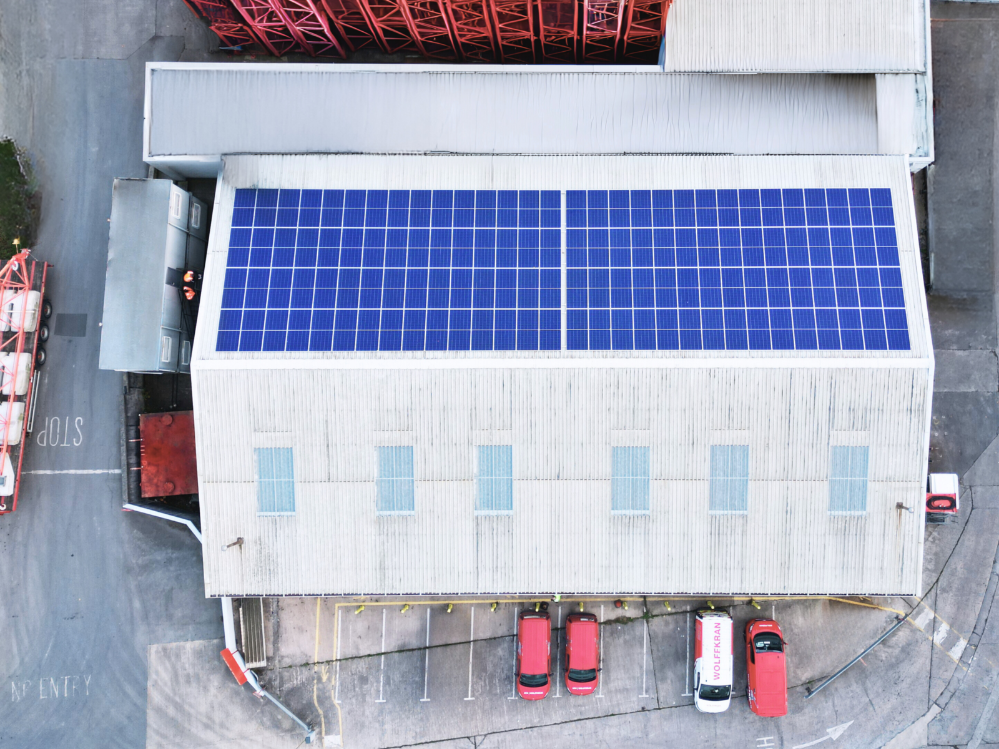 Solar panels in Sheffield